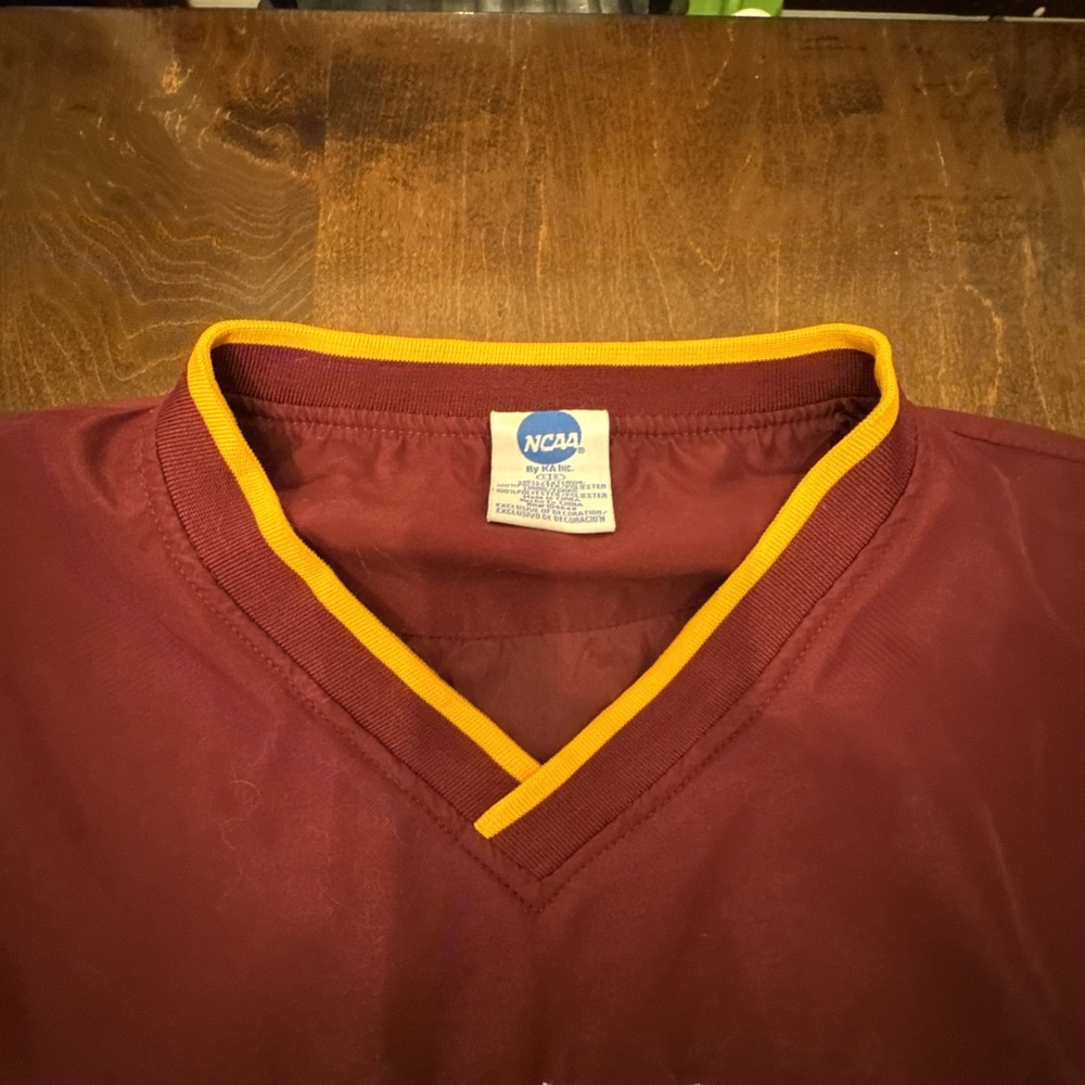 Central Michigan Chippewas NCAA Vintage Pullover Windbreaker Jacket Large - Picture 5 of 9
